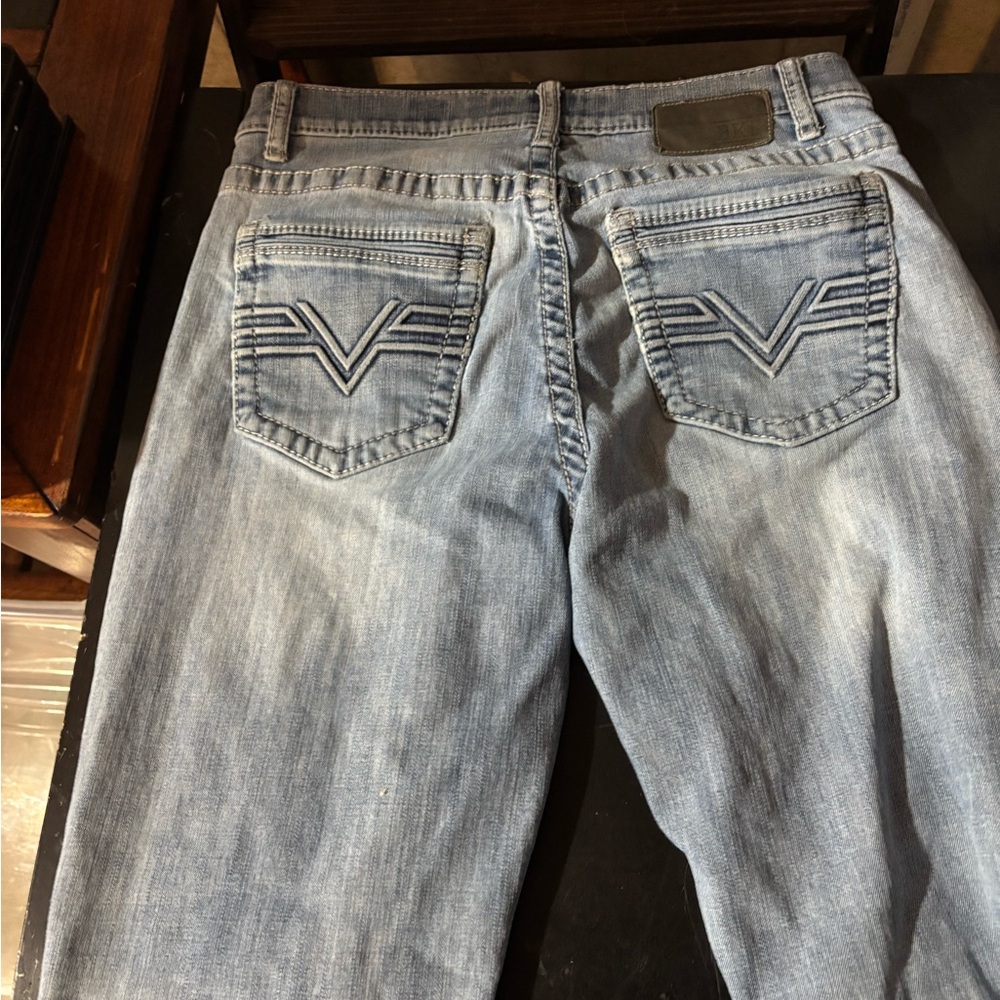 BKE straight leg Classic Back Pocket Stitching